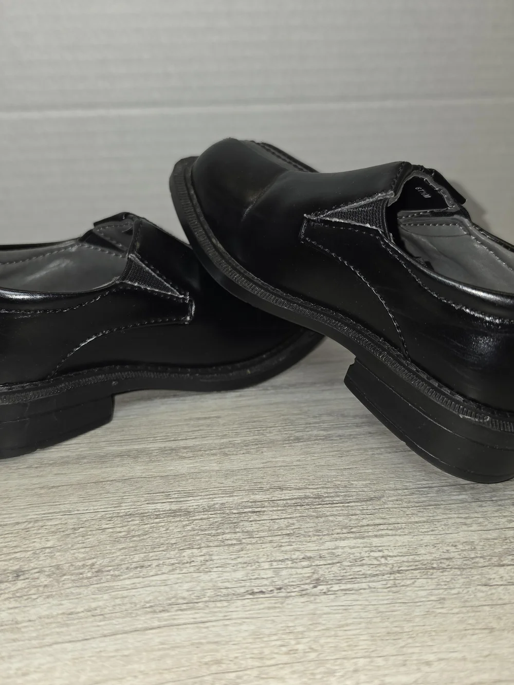 Deer Stags Dress Loafer Black Slip On Shoes Toddler Size 6.5